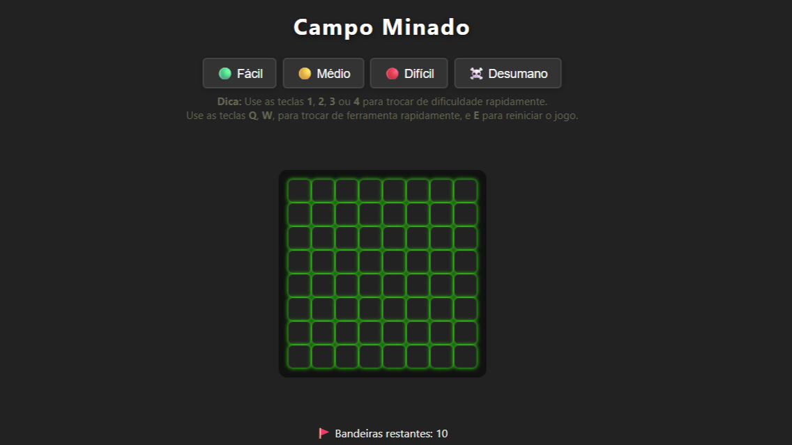 Campo Minado Screenshot