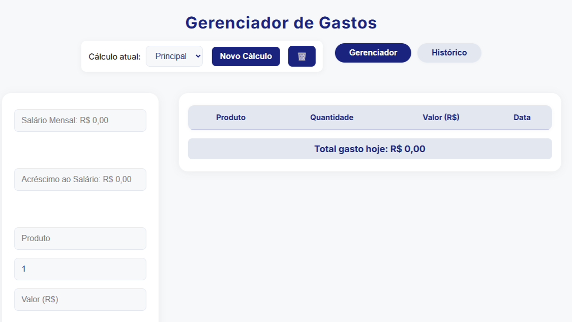 Gestor de Gastos Screenshot